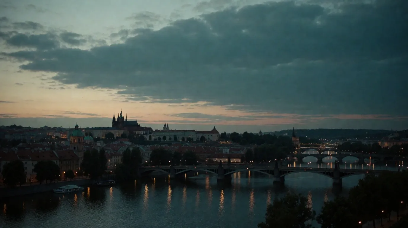 Noční Praha